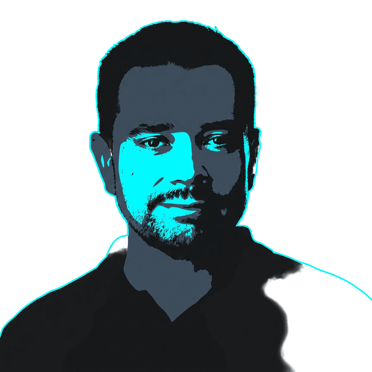 David Podzimek — stylized portrait